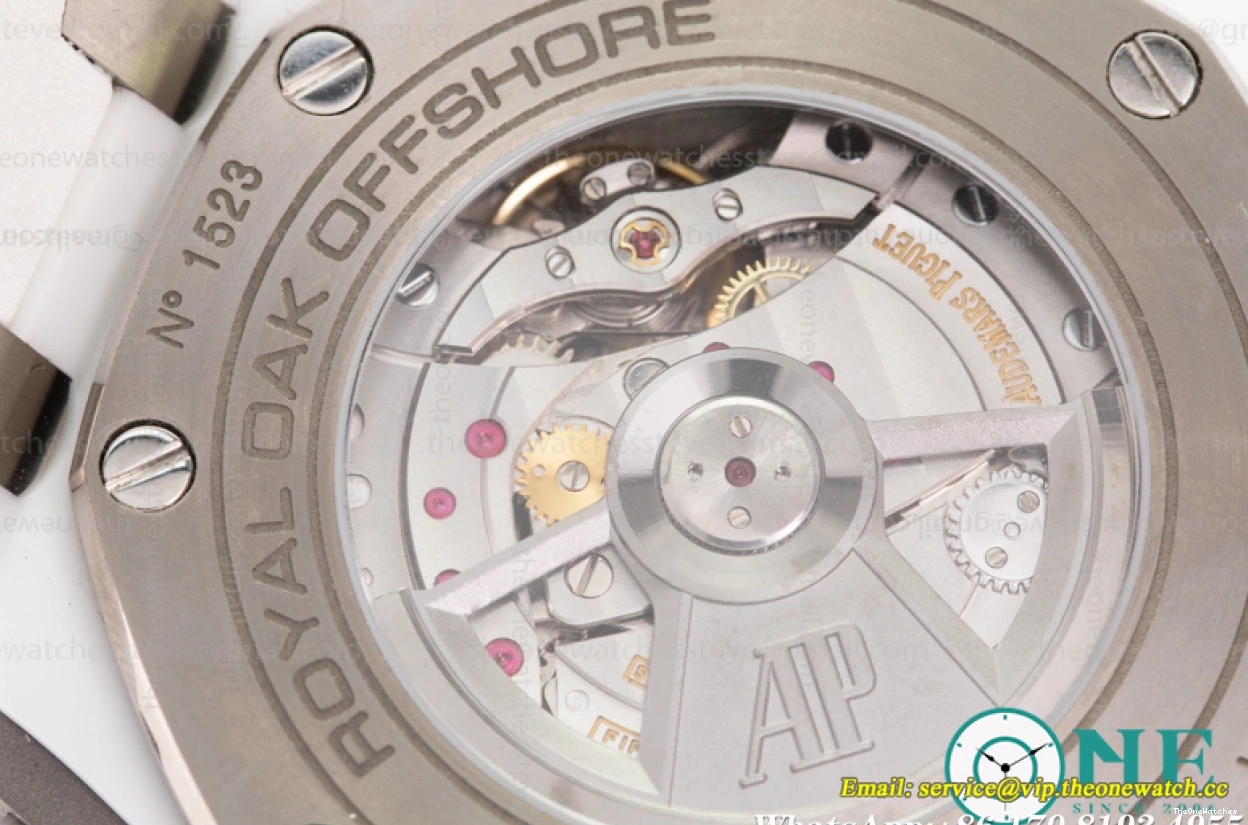 - White Oak Offshore Ceramic Chronograph Piguet Audemars Royal A3126 26402CB JF 0314